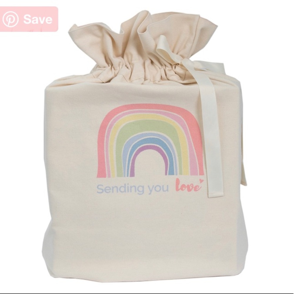 Rainbow Canvas Bag - New